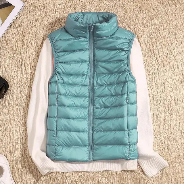 Sofia™ | Stilfuld Dame Puffer Vest