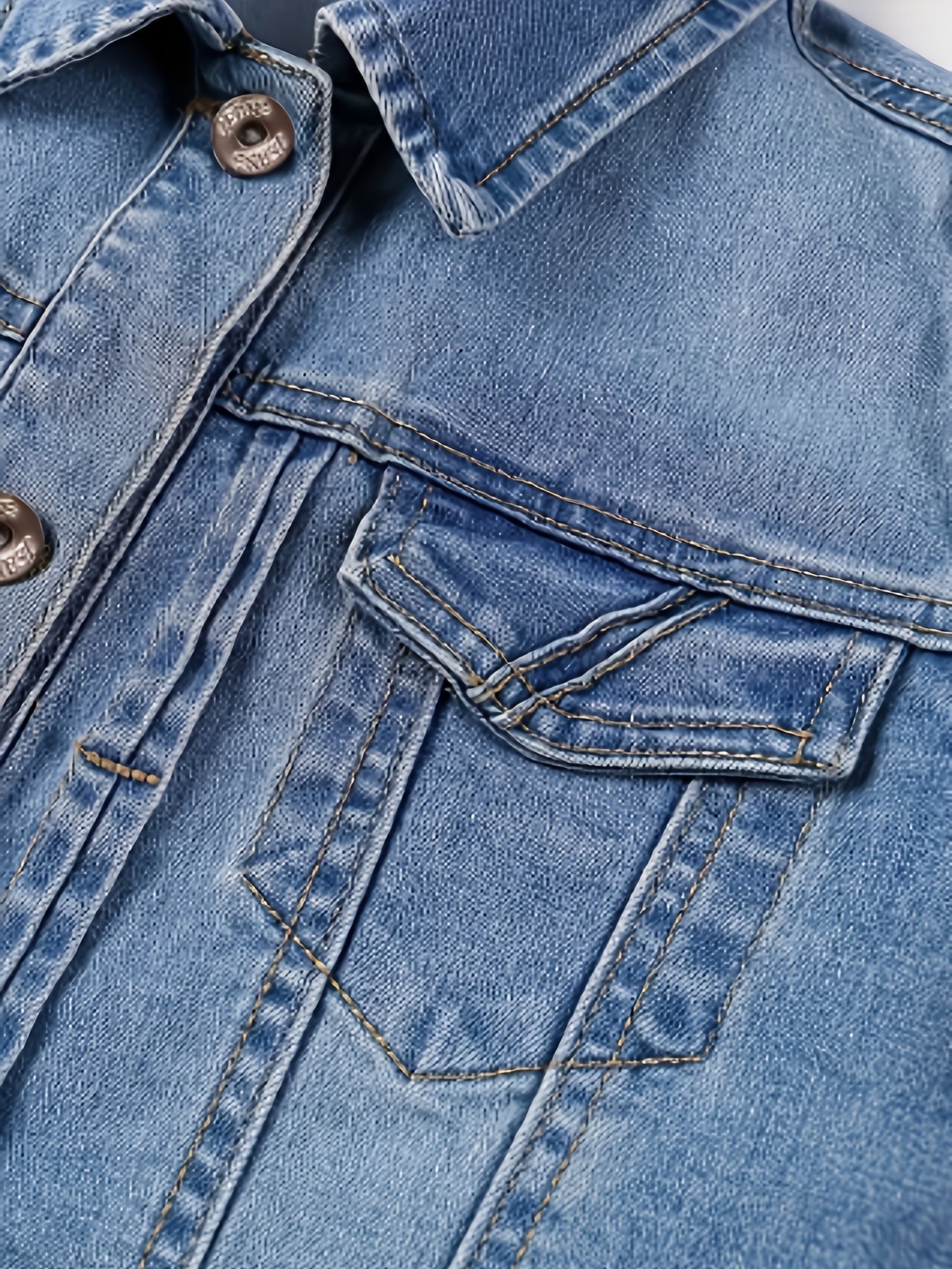 Sofia™ | Tidløs Denim Jakke