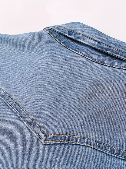 Sofia™ | Tidløs Denim Jakke