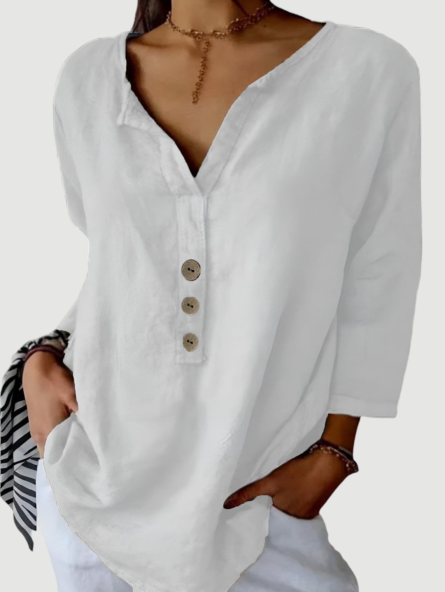 Vilma | Luftig og behagelig top i hor